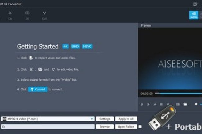 Aiseesoft 4K Converter v9.2.56 + Portable