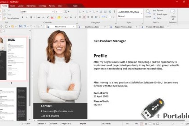 SoftMaker Office Professional 2024 Rev S1210.0217 + Portable