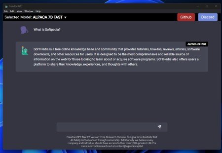 FreedomGPT v2.5.1