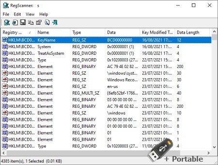 RegScanner v2.71 + Portable