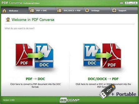 ASCOMP PDF Conversa Pro v3.005 + Portable