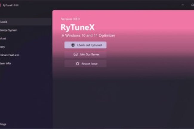 RyTuneX v1.5.1