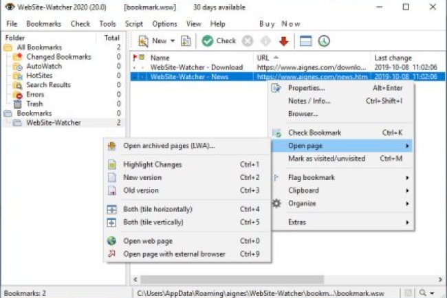 WebSite-Watcher 2024 v24.4 Free