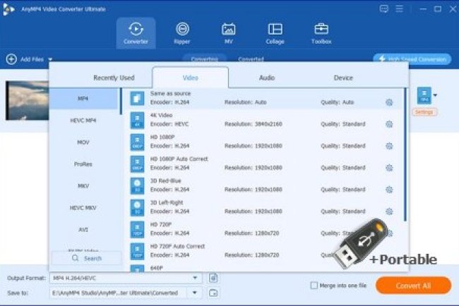 AnyMP4 Video Converter Ultimate v8.5.68 + Portable