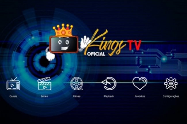 King TV - Aplicativo de Canais - 100% Grátis