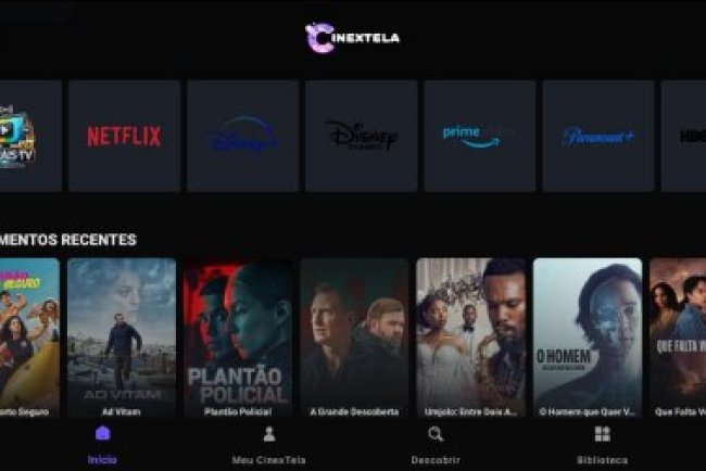 CinexTela v1.0 - Aplicativo de Filmes e Séries - 100% Grátis