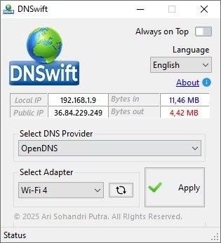DNSwift v1.1 Build 2025.06.12