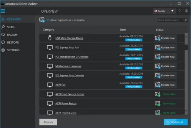Ashampoo Driver Updater v1.8.6