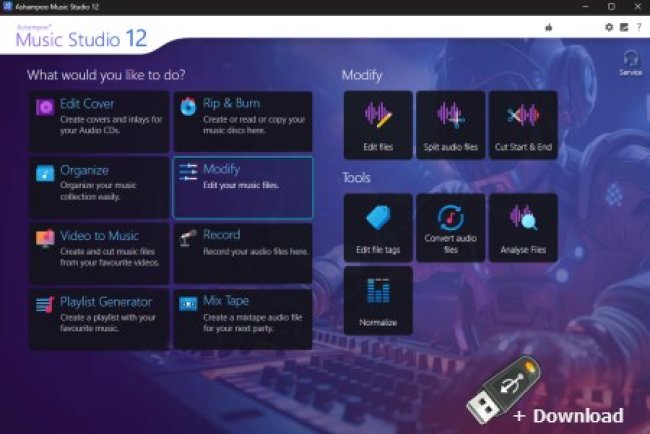Ashampoo Music Studio v12.0.3.3 + Portable