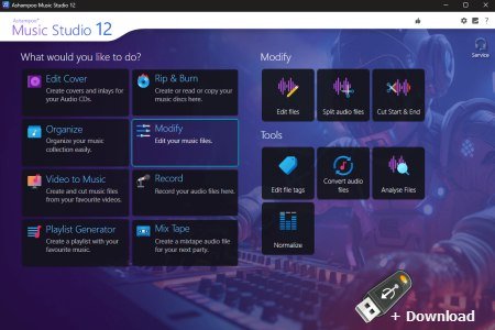 Ashampoo Music Studio v12.0.3.3 + Portable
