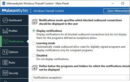 Windows Firewall Control v6.23