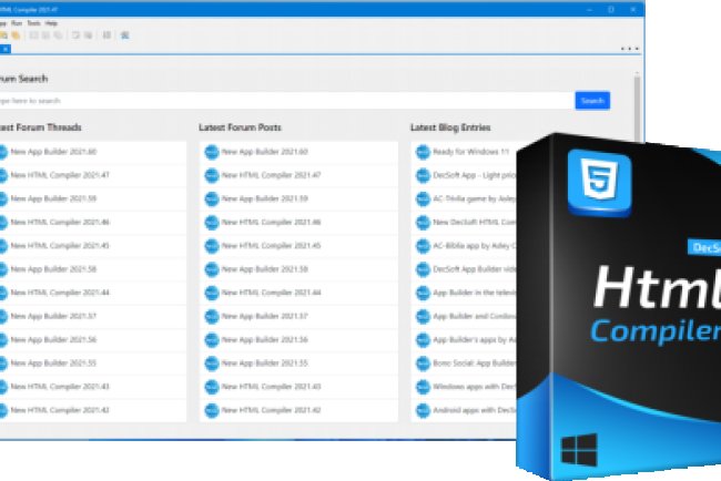 HTML Compiler 2026.1