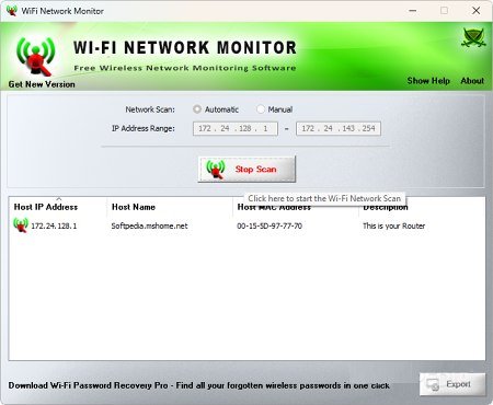WiFi Network Monitor v9.0