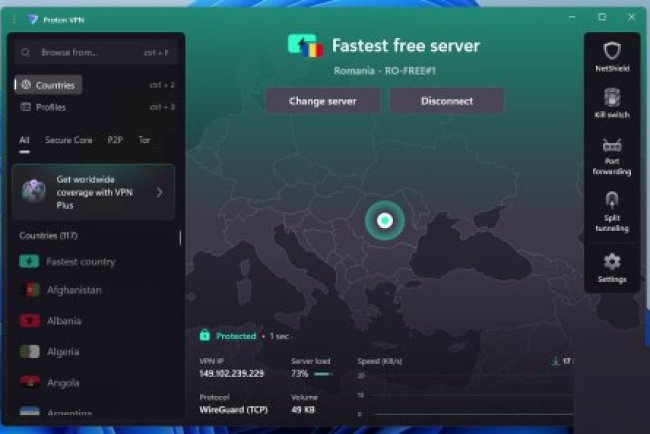 Proton VPN Free v4.3.12