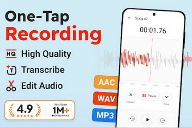 Sound Recorder Plus v1.14.3 MOD (Pro Unlocked)