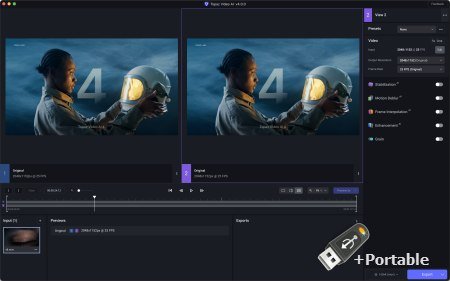 Topaz Video AI Pro v1.4.0 + Portable