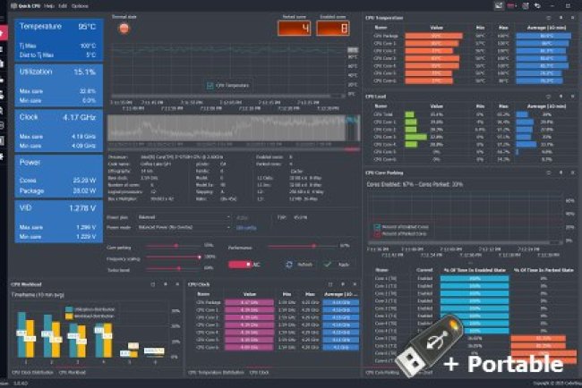 Quick CPU Pro 6.4.1 + Portable