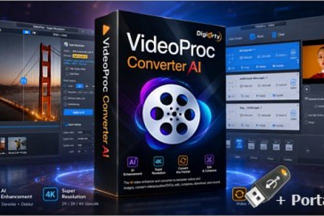 VideoProc Converter AI 8.11 + Portable