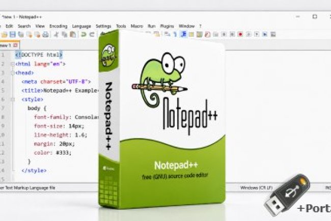Notepad++ 8.9.6.2 Multilingual + Portable
