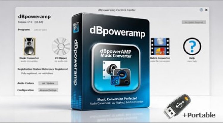 dBpoweramp Music Converter 2026.05.25 Reference + Portable