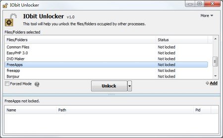 IObit Unlocker v1.3.0.12