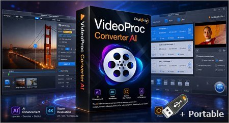VideoProc Converter AI 8.11 + Portable
