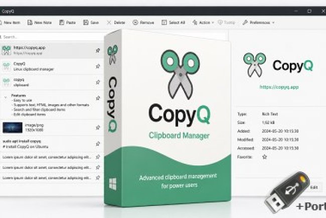 CopyQ 16.0.0 Multilingual + Portable