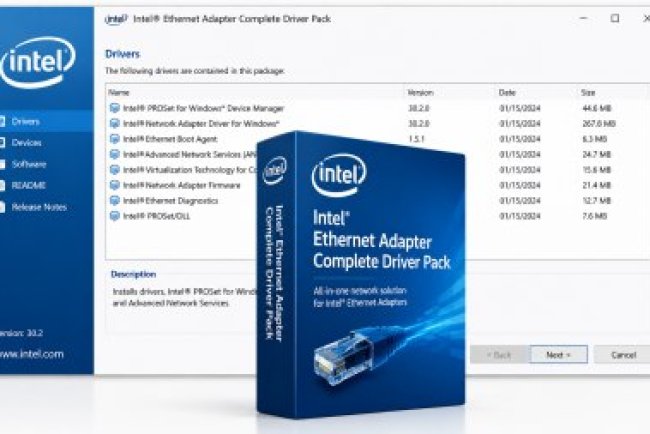 Intel Ethernet Adapter Complete Driver Pack 31.2