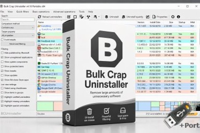 Bulk Crap Uninstaller 6.1.0.1 + Portable