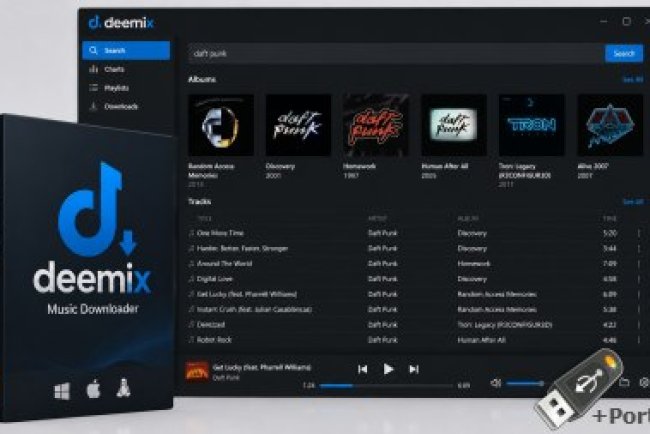deemix Music Downloader 0.4.4 + Portable