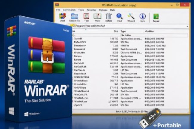 WinRAR 7.20 Final [Pt-BR/En-US] + Portable