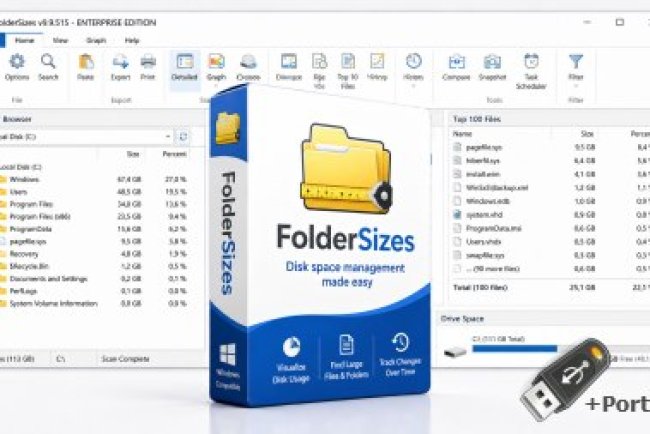 FolderSizes 10.1.56 + Portable
