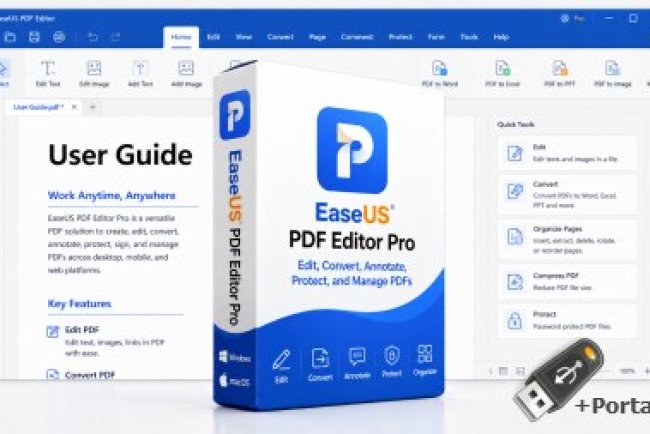 EaseUS PDF Editor Pro 6.4.1.0 Build 06082026 + Portable