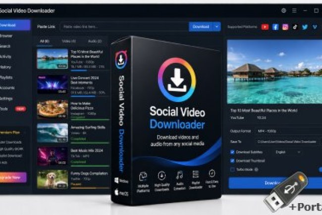 Social Video Downloader 8.5.3 + Portable