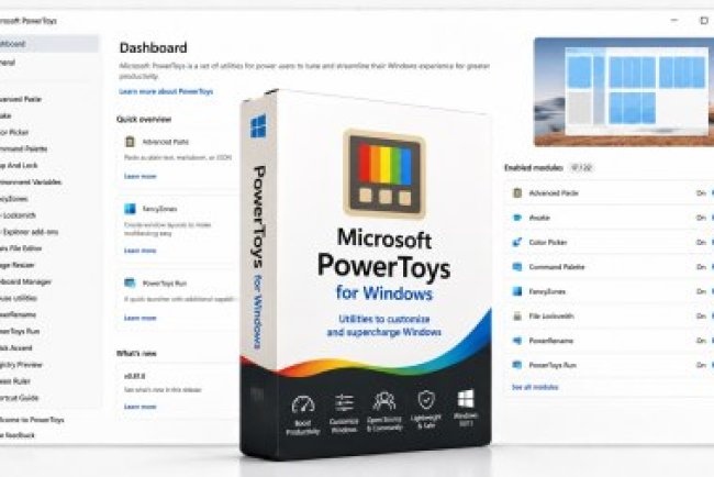 Microsoft PowerToys for Windows 10 0.100.0