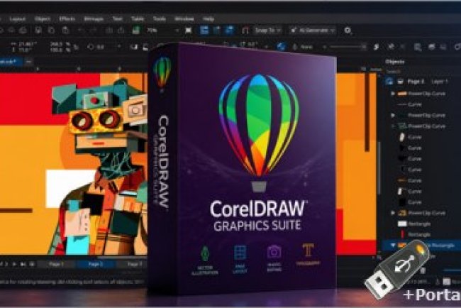 CorelDRAW Graphics Suite 2026 27.1.0.25 Multilingual + Portable