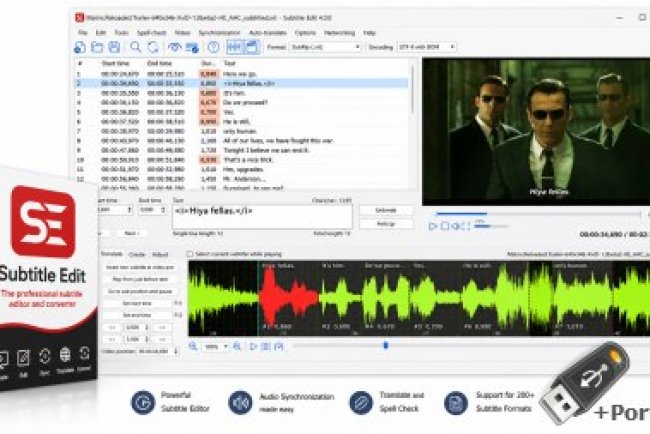 Subtitle Edit 5.0.0 + Portable