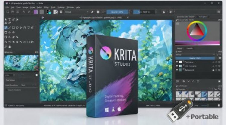 Krita Studio 6.0.2.1 + Portable