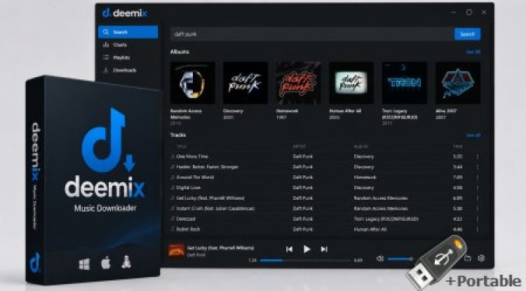 deemix Music Downloader 0.4.4 + Portable