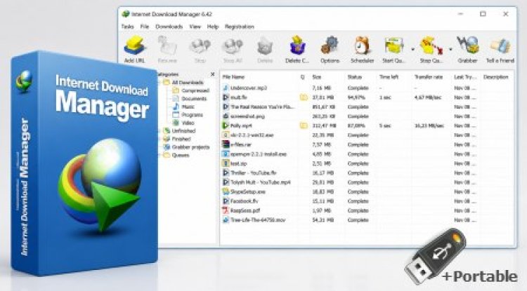 Internet Download Manager 6.42 Build 64 + Portable