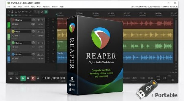 Reaper 7.74 + Portable