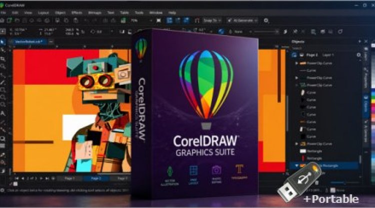 CorelDRAW Graphics Suite 2026 27.1.0.25 Multilingual + Portable