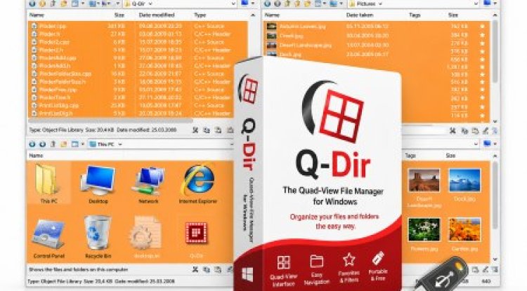 Q-Dir 12.69 Multilingual + Portable