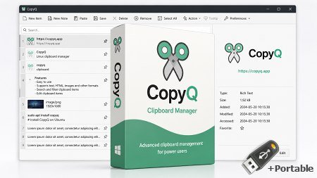 CopyQ 16.0.0 Multilingual + Portable