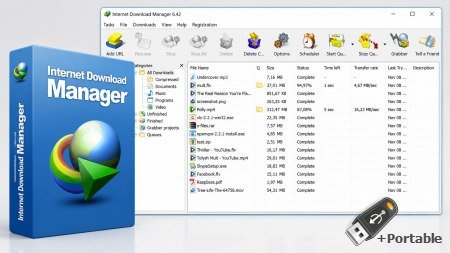 Internet Download Manager 6.42 Build 64 + Portable