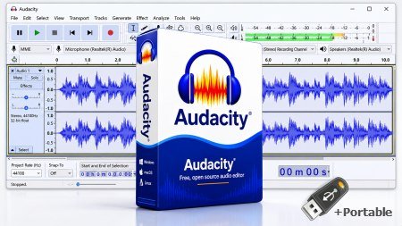 Audacity 3.7.8 Multilingual + Portable