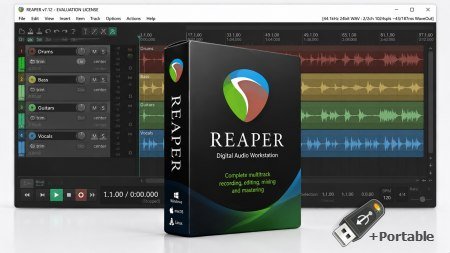 Reaper 7.74 + Portable