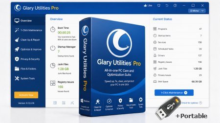 Glary Utilities Pro 6.43.0.47 + Portable