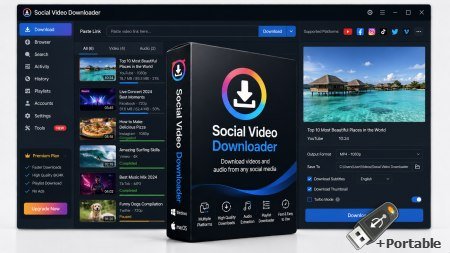 Social Video Downloader 8.5.3 + Portable
