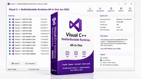Visual C++ Redistributable Runtimes All-in-One Jun 2026
